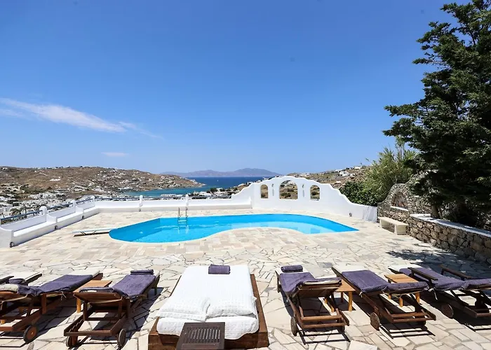 וילה Mykonos In White